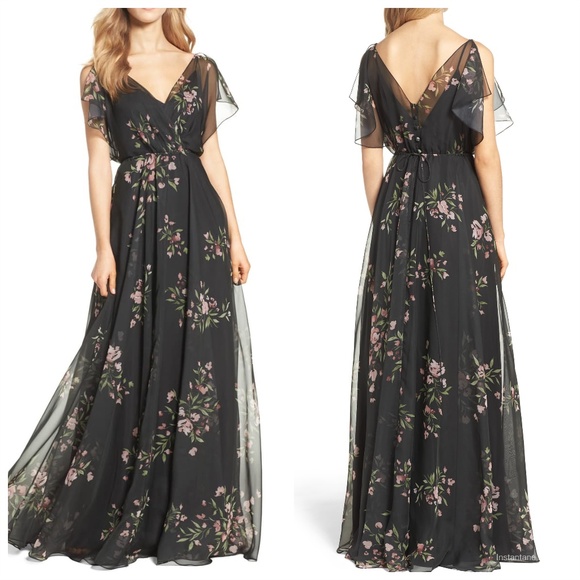 Jenny Yoo Dresses & Skirts - Jenny Yoo Cassie Flutter Sleeve Dress